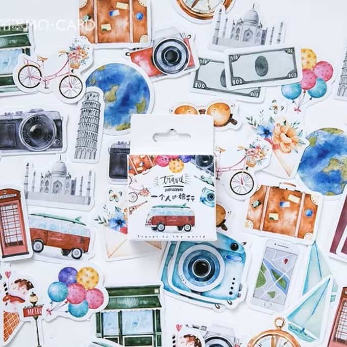 Pegatinas 46 ud - Travel