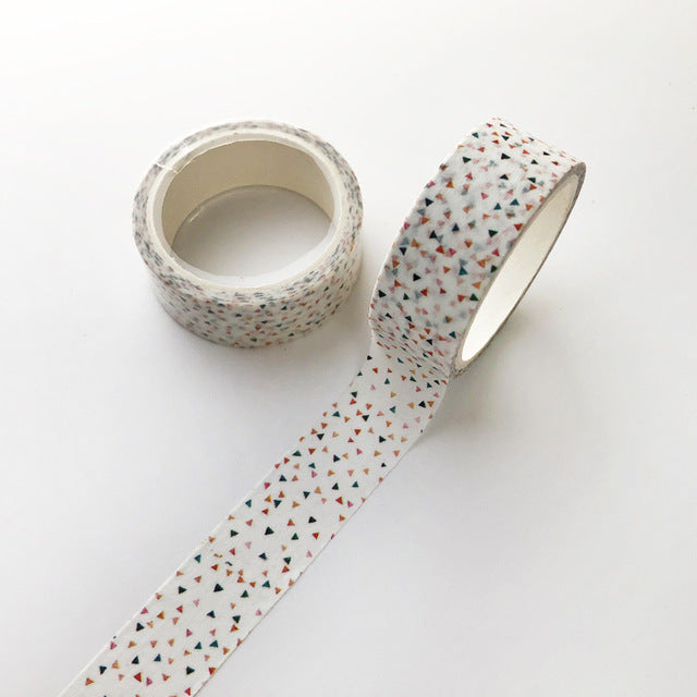 Ayron - Washi tape - Triángulos pequeños