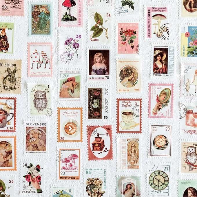 MO·CARD - Washi Tape Sellos Troquelados - Retratos Mujeres