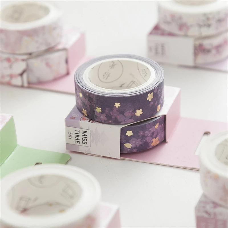 Miss Time- Washi tape - Flores 1