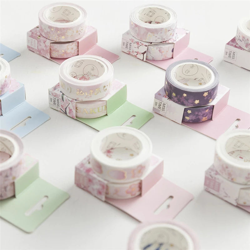 Miss Time- Washi tape - Flores 1