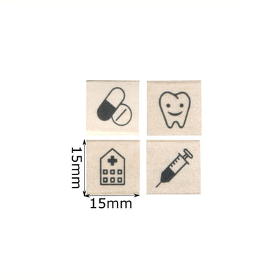Kodomo No Kao - Set 4 Minisellos - Hospital