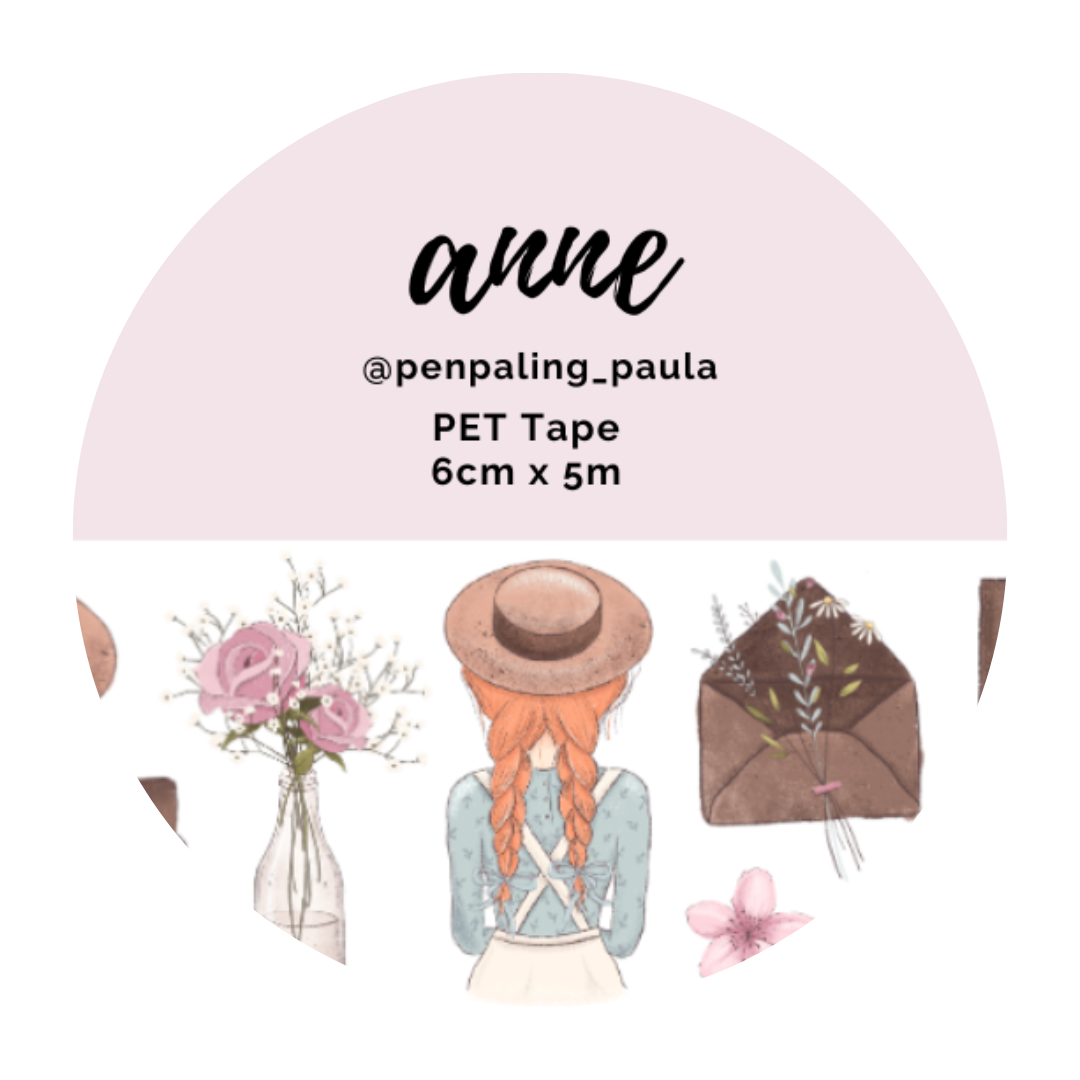 Penpaling Paula - Anne - Cinta PET pre-cortada