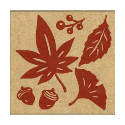 Kodomo No Kao - Sello Retro - Hojas de otoño