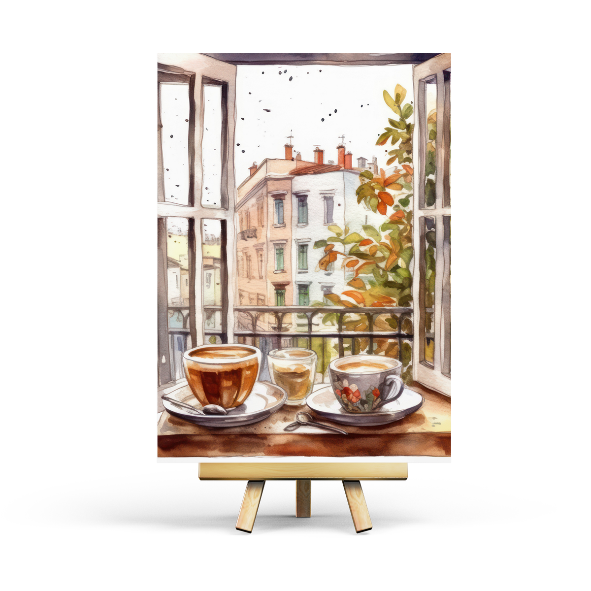 Penpaling Paula - Coffee & Window - Postal