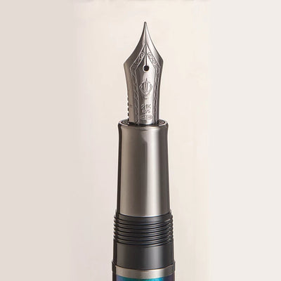 Sailor - Pluma Estilográfica - Scarab - CYLINT - Stainless Steel - ORO 21K
