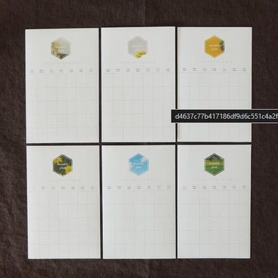 Suatelier - Pegatinas Adhesivas 12 hojas - Monthly Plan