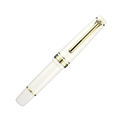 Sailor - Pluma Estilográfica - Beni White - Pro Gear Slim Mini - ORO 14K