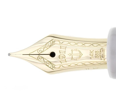 Sailor - Pluma Estilográfica - Beni White - Pro Gear Slim Mini - ORO 14K