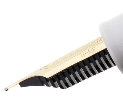 Sailor - Pluma Estilográfica - Beni White - Pro Gear Slim Mini - ORO 14K