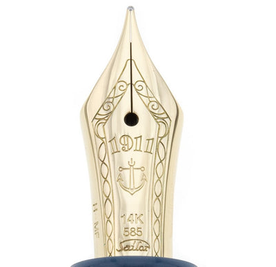 Sailor - Pluma Estilográfica - Ayur Blue - Pro Gear Slim Mini - ORO 14K
