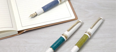 Sailor - Pluma Estilográfica - Encontre Turquesa - PG Slim Mini - ORO 14K