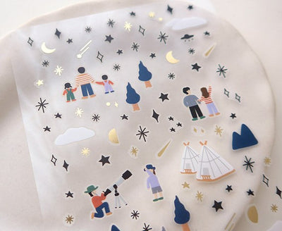 Suatelier - Hoja Pegatinas Adhesivas - See a star