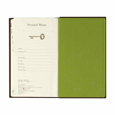 Midori - Diario 3 años B6 - Puerta Marrón