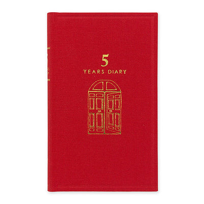 Midori - Diario 5 años B6 - Puerta Roja