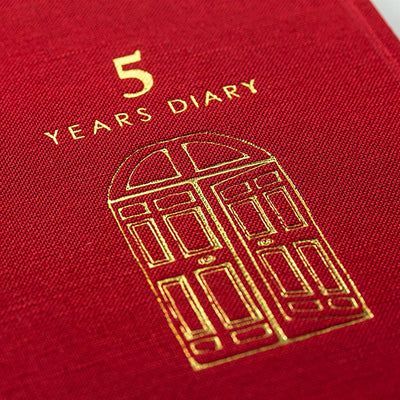 Midori - Diario 5 años B6 - Puerta Roja