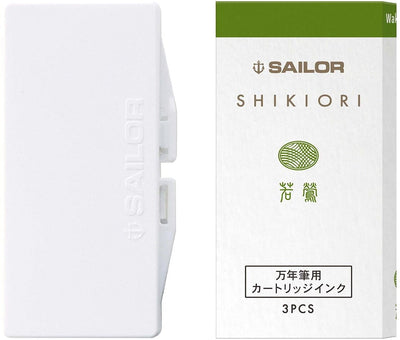 Sailor - Pack 3 cartuchos tinta - Wakauguisu - Shikiori Ink