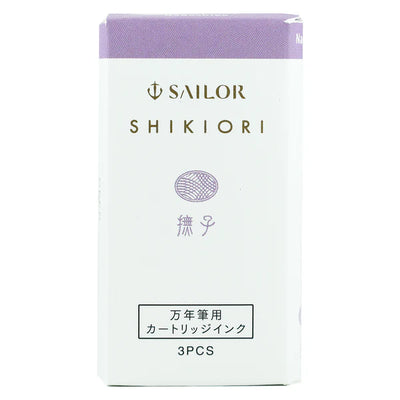Sailor - Pack 3 cartuchos tinta - Nadeshiko - Shikiori Ink
