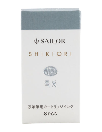 Sailor - Pack 3 cartuchos tinta - Yukiusagi - Shikiori Ink