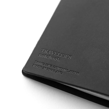 Traveler's Company - Traveler's Notebook Regular Black - Starter Kit