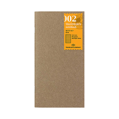 Traveler's Company - Recambio REGULAR 002 - Grid MD