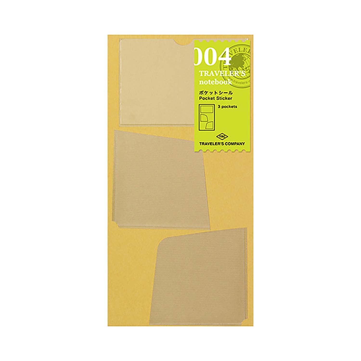 Traveler's Company - Recambio REGULAR 004 - Pocket Stickers