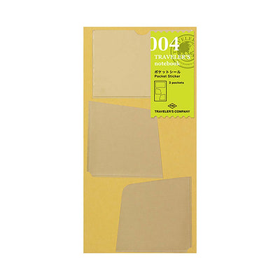 Traveler's Company - Recambio REGULAR 004 - Pocket Stickers