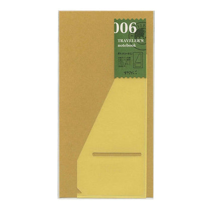 Traveler's Company - Recambio REGULAR 006 - Pocket Sticker L