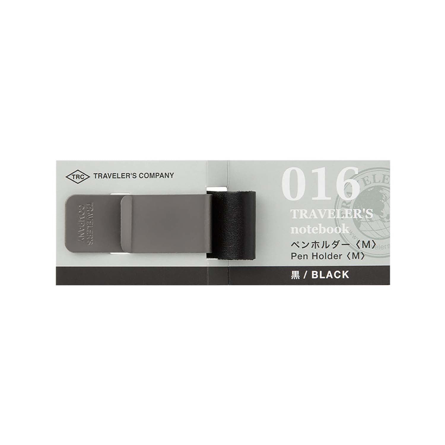 Traveler's Company - Sujeta Bolis Black - Pen Holder M