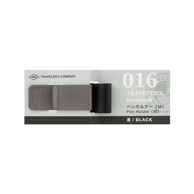 Traveler's Company - Sujeta Bolis Black - Pen Holder M