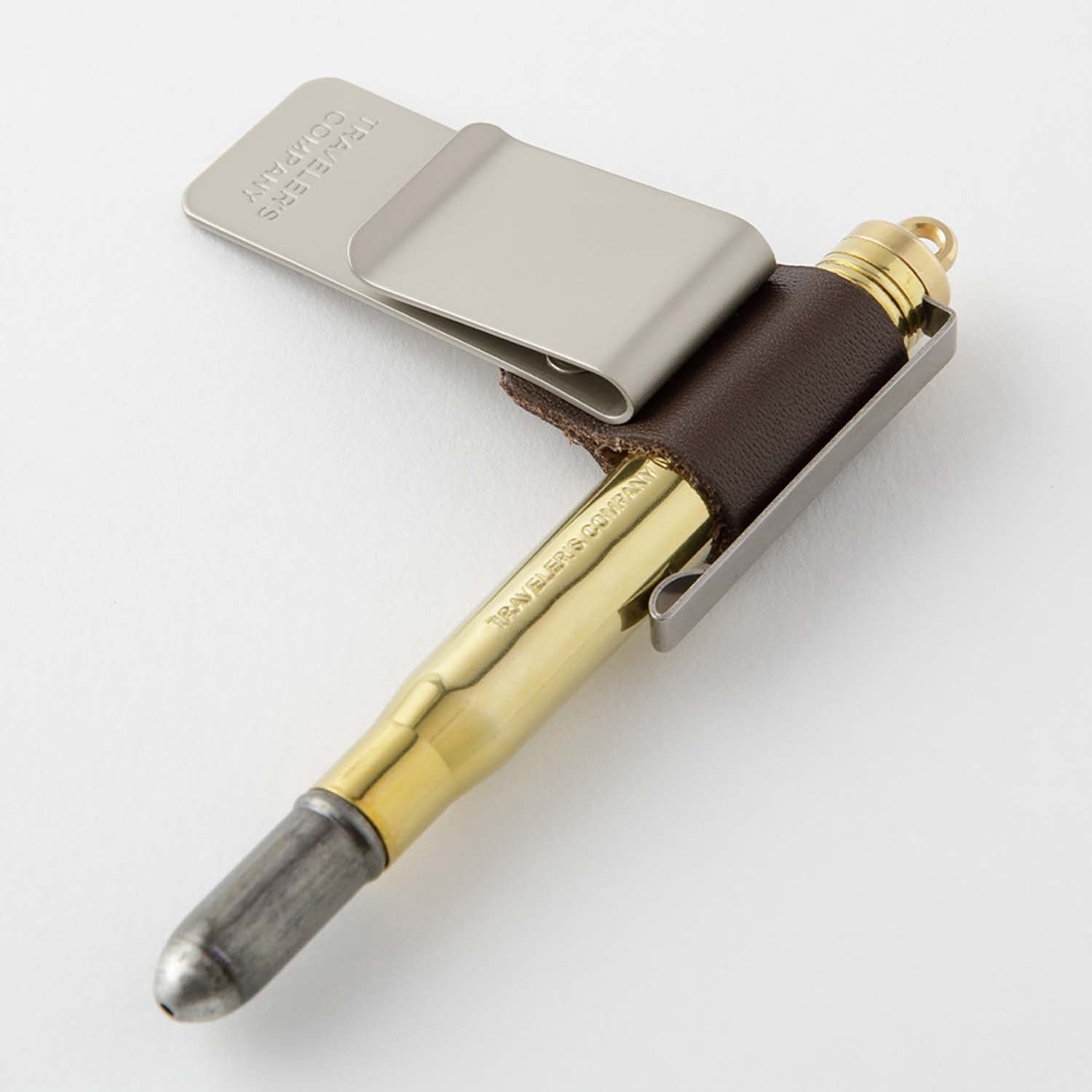 Traveler's Company - Sujeta Bolis Brown - Pen Holder M