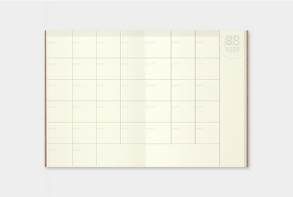 Traveler's Company - Recambio PASSPORT 006 - Free Diary (Monthly)