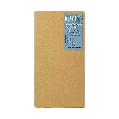 Traveler's Company - Recambio REGULAR 020 - Kraft Paper Folder