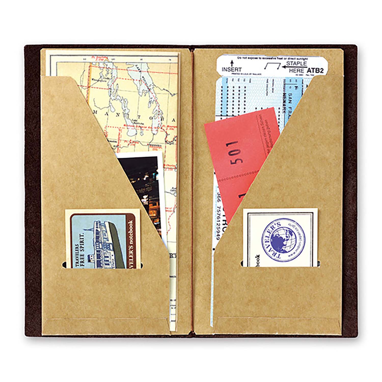 Traveler's Company - Recambio REGULAR 020 - Kraft Paper Folder