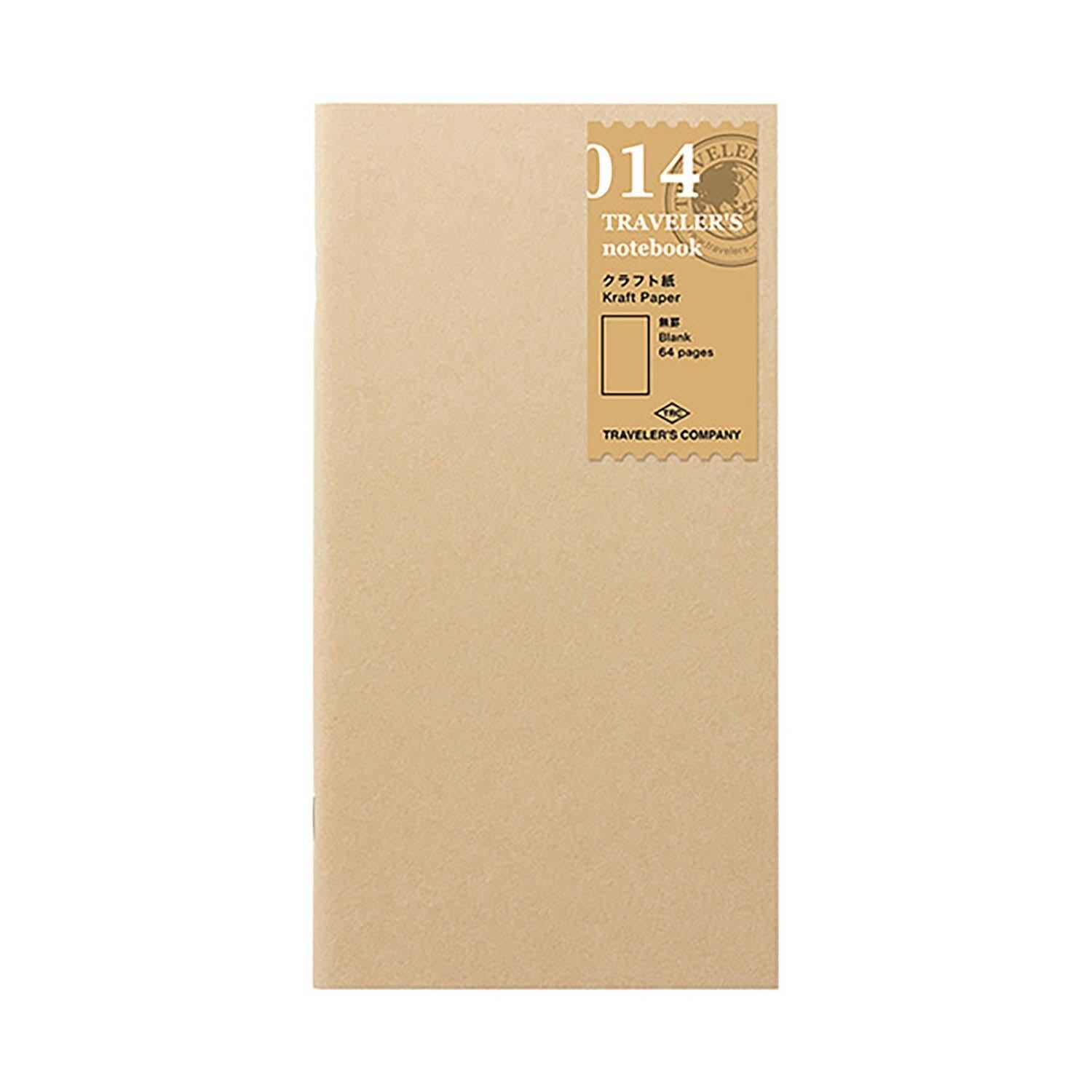 Traveler's Company - Recambio REGULAR 014 - Kraft Paper Notebook