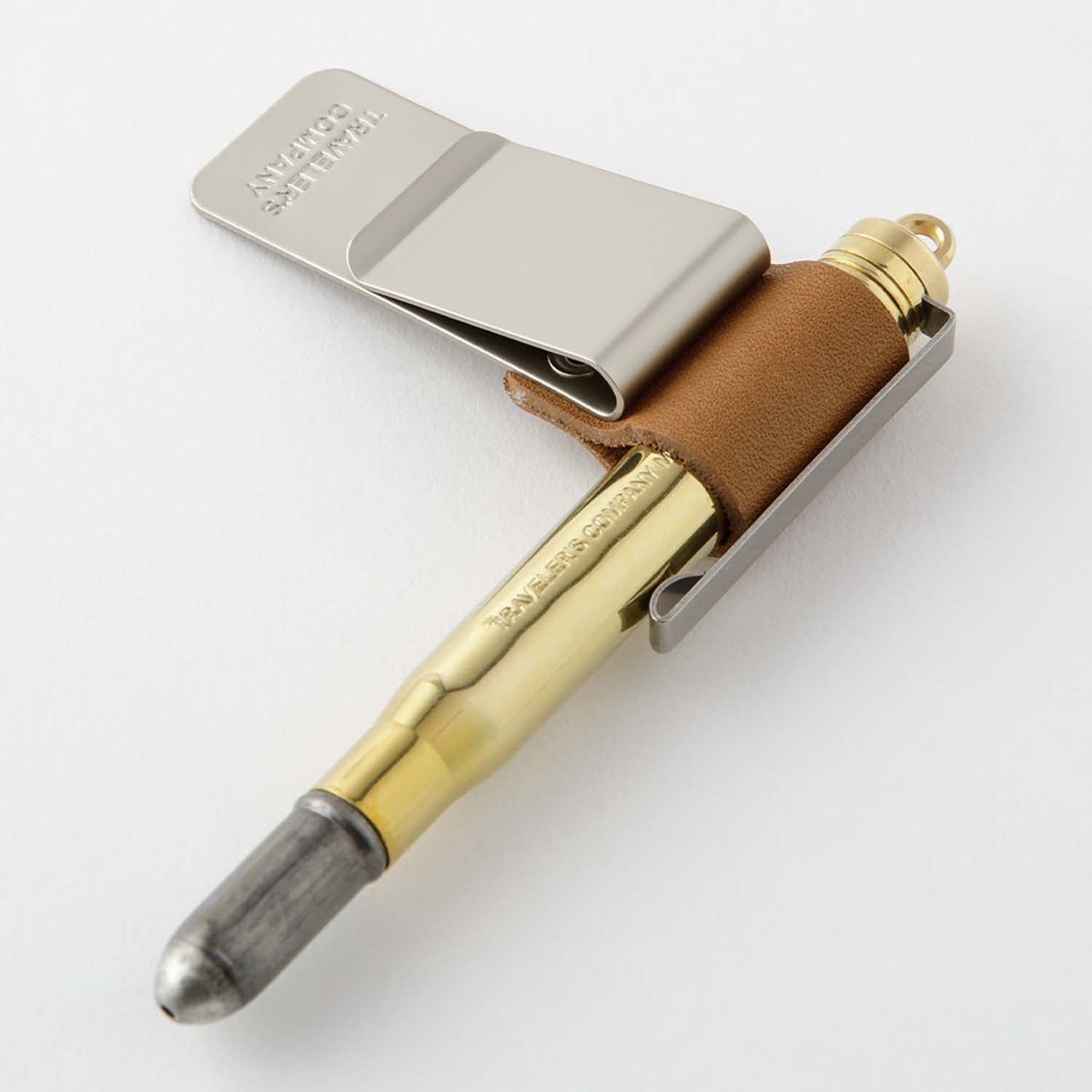 Traveler's Company - Sujeta Bolis Camel - Pen Holder M
