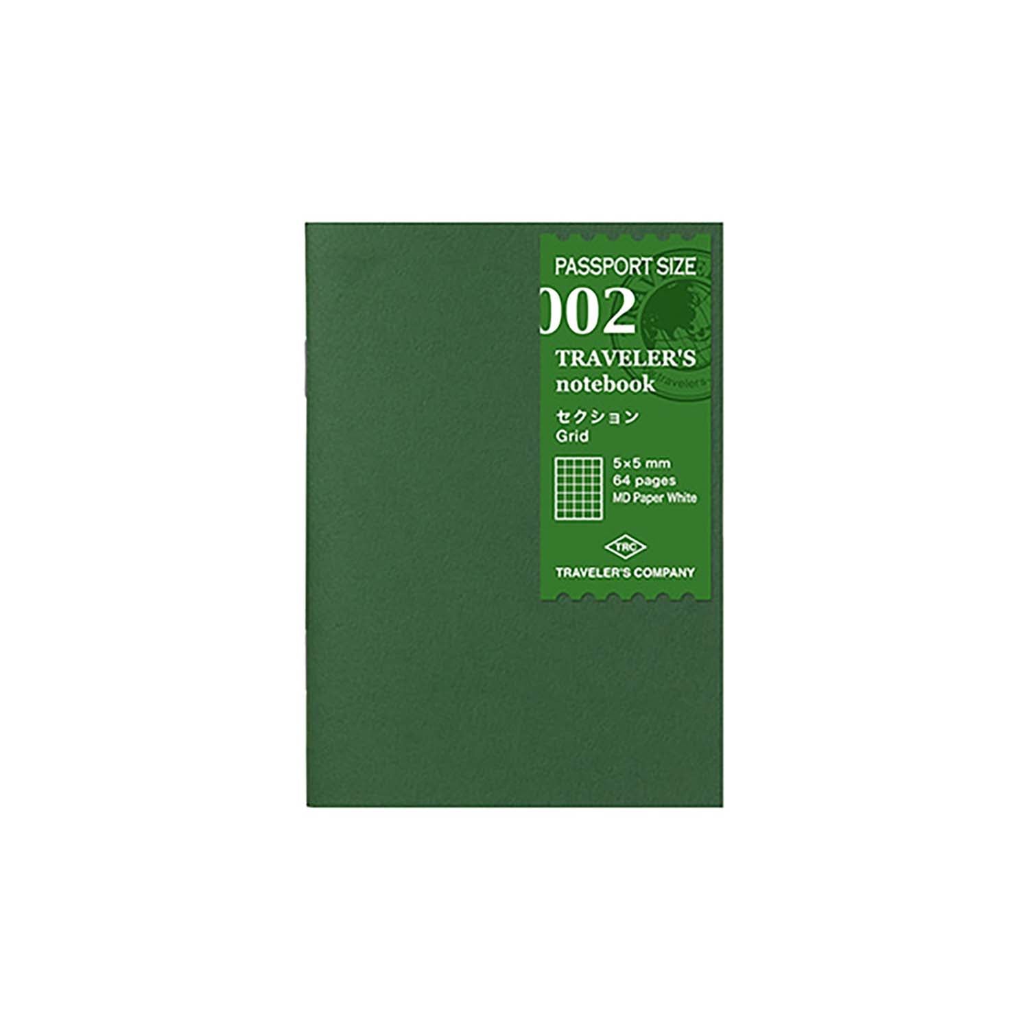 Traveler's Company - Recambio PASSPORT 002 - Grid MD