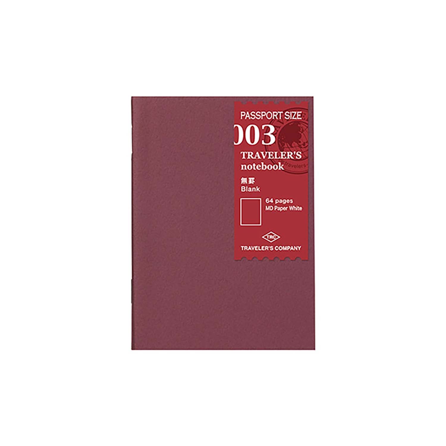 Traveler's Company - Recambio PASSPORT 003 - Blank MD