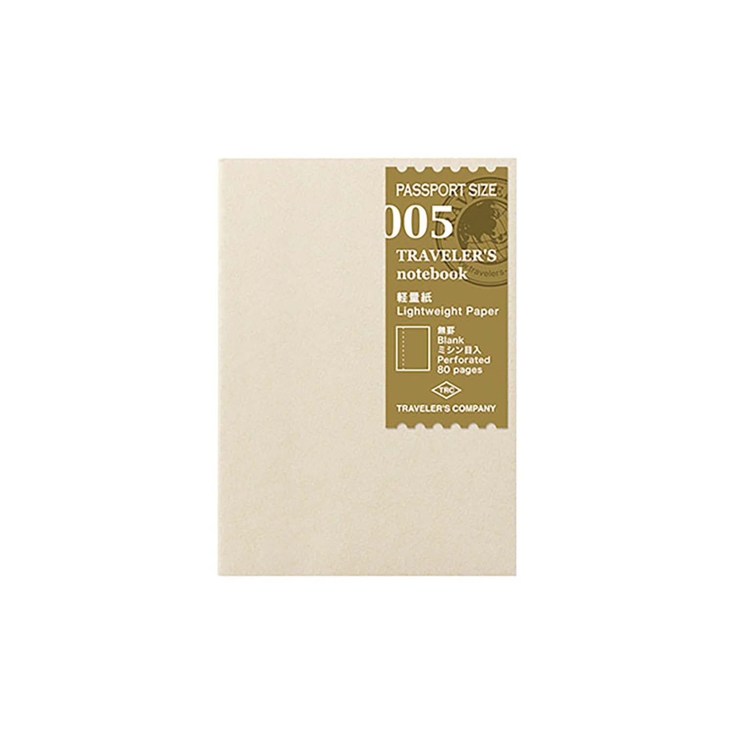 Traveler's Company - Recambio PASSPORT 005 - Lightweight Paper