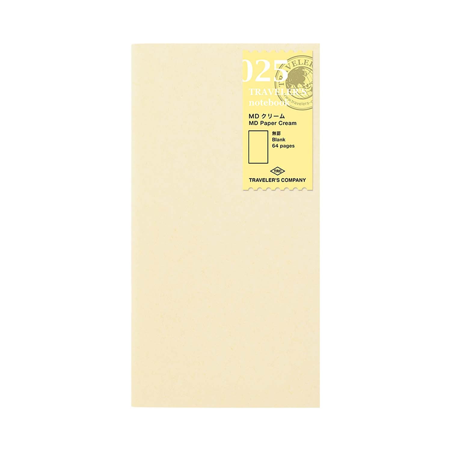 Traveler's Company - Recambio REGULAR 025 - MD Paper Cream
