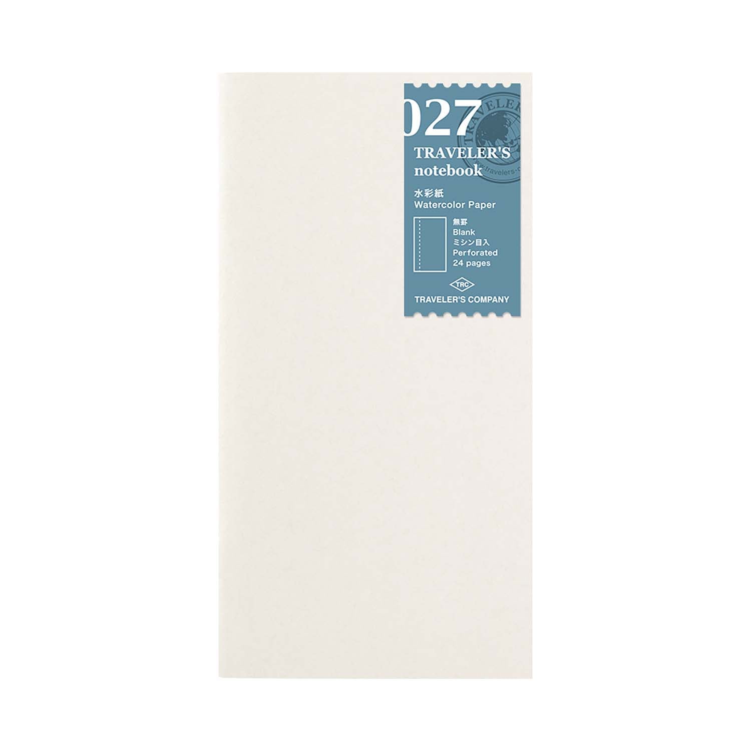 Traveler's Company - Recambio REGULAR 027 - Watercolor Paper