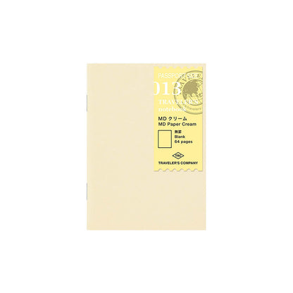 Traveler's Company - Recambio PASSPORT 013 - MD Paper Cream