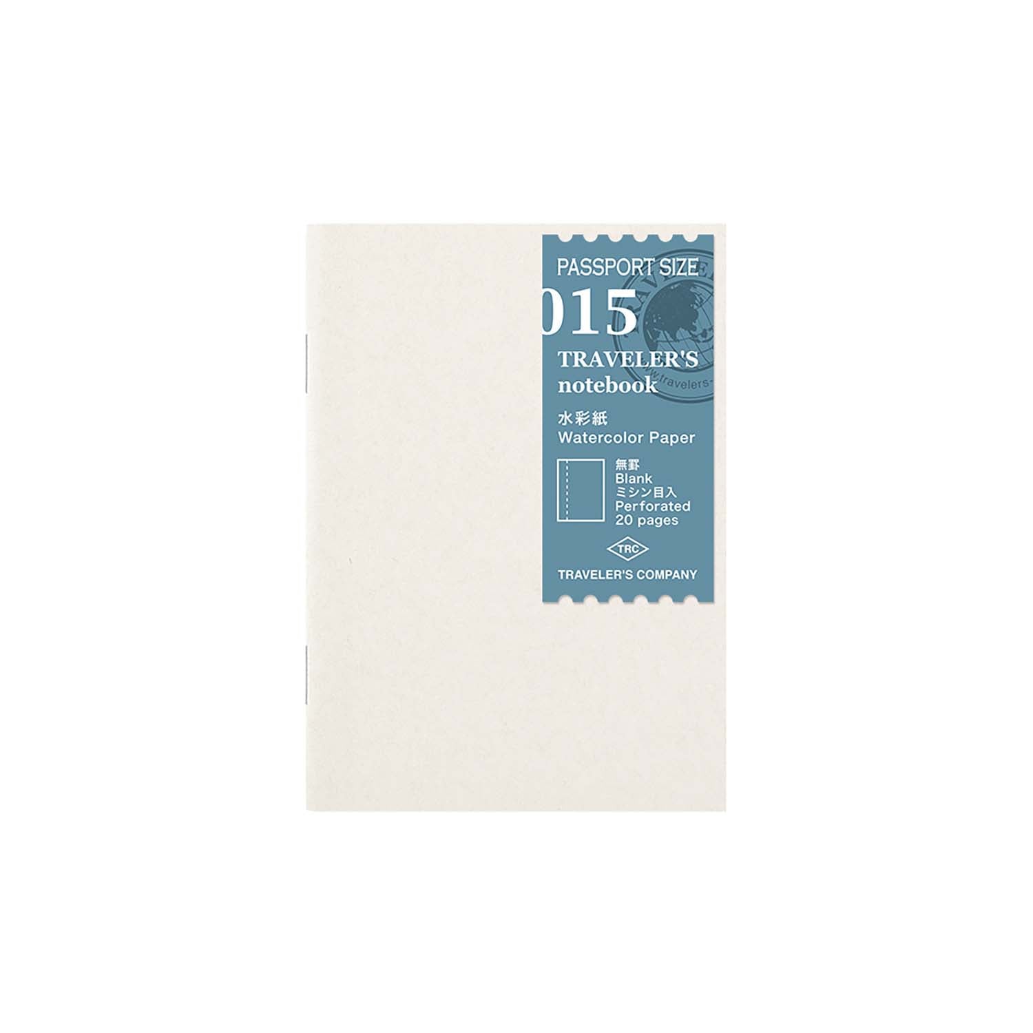 Traveler's Company - Recambio PASSPORT 015 - Watercolor Paper
