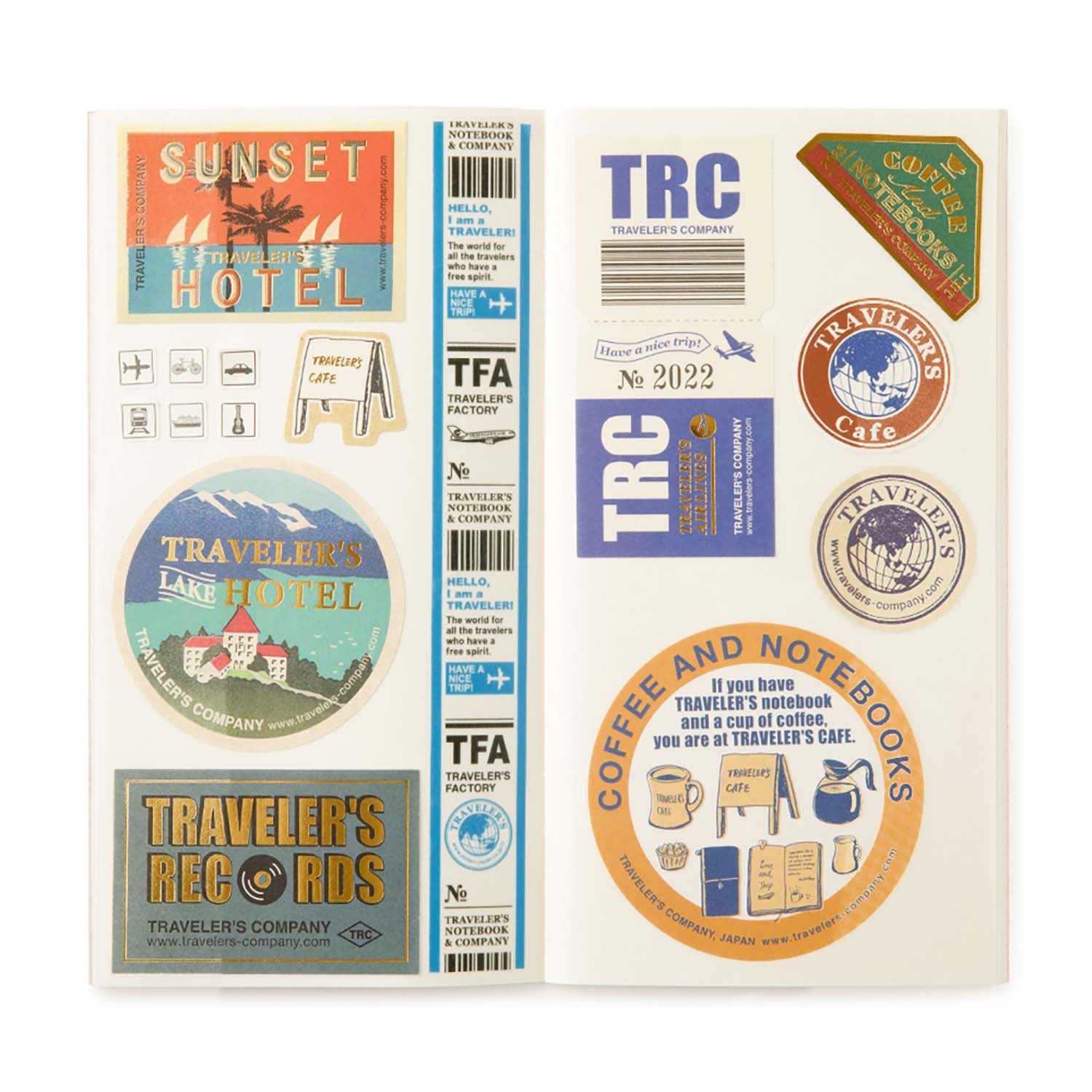 Traveler's Company - Recambio REGULAR 031 - Sticker Release Paper