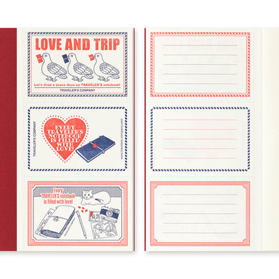Traveler's Company - Recambio LOVE AND TRIP REGULAR - Blank MD