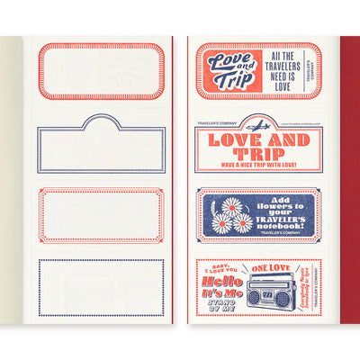 Traveler's Company - Recambio LOVE AND TRIP REGULAR - Blank MD