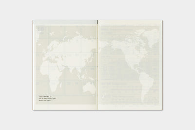Traveler's Company - Agenda Mensual PASSPORT - The Traveler's Spirit