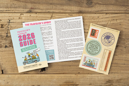 Traveler's Company - Agenda Mensual PASSPORT - The Traveler's Spirit