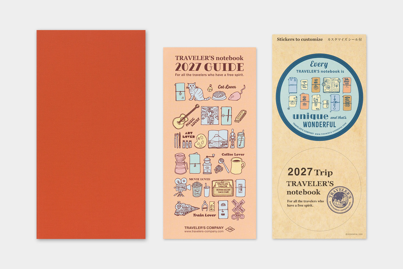 Traveler's Company - Agenda Mensual REGULAR 2027