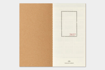 Traveler's Company - Agenda Mensual REGULAR 2027